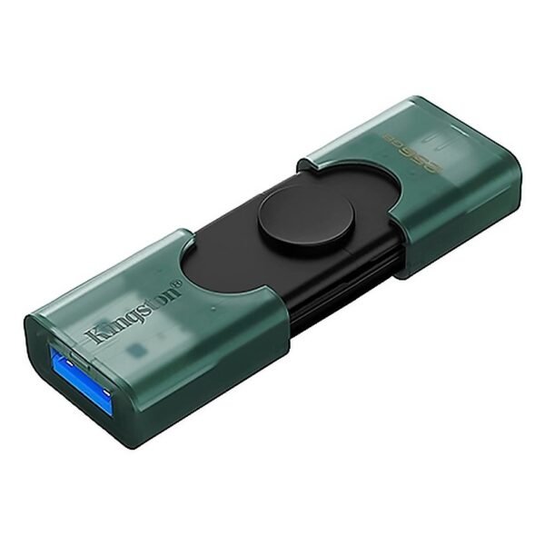 FLASH MEMORY KINGSTON 256GB DataTraveler DUO USB-A USB-C Tapa Deslizante