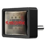 FLASH MEMORY SANDISK 128GB Extreme Fit USB-C Interface USB 3.2 Gen 1 Hasta 400MB-s Black
