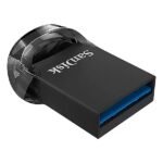 FLASH MEMORY SANDISK 64GB ULTRA FIT USB 3.2 HASTA 130MBS Black