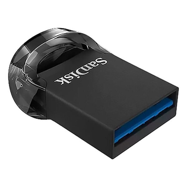 FLASH MEMORY SANDISK 64GB ULTRA FIT USB 3.2 HASTA 130MBS Black