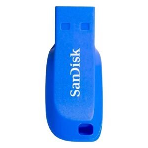 FLASH MEMORY SANDISK 16GB Cruzer Blade USB-A 2.0 Blue