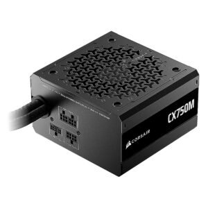 FUENTE DE PODER CORSAIR 750W CX-M CX-750M Series 80 Plus Bronze Semi-Modular Low-Noise