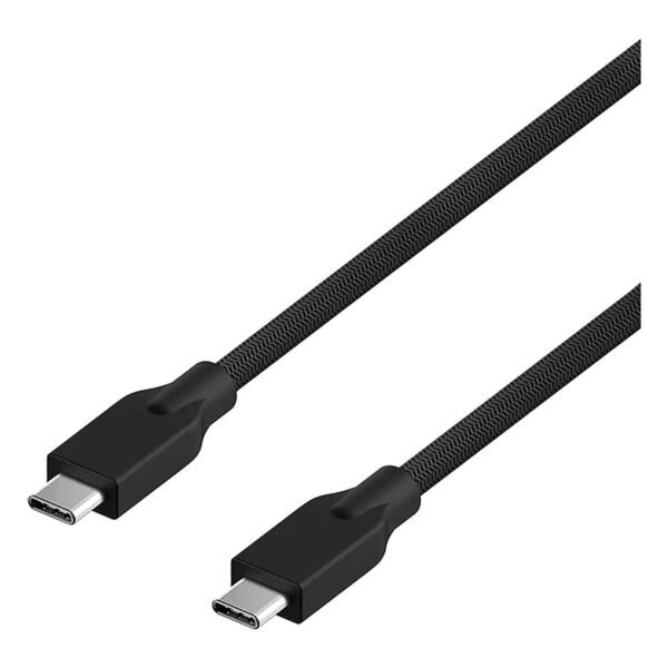 CABLE GENIUS ACC-C2CC TIPO USB C - C / CARGA RAPIDA / NYLON TRENZADO / 1.5 M