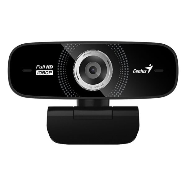 CAMARA GENIUS FACECAM 2000X2 FHD 1080P 2M CMOS MIC WIN 10 11 MAC OS 10.10