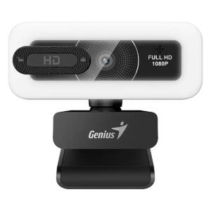 CAMARA GENIUS/FACECAM LIGHT LED PRIVACY COVER FHD 1080P USB-A Y C WIN 10 11 MAC OS