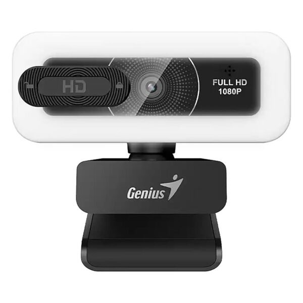 CAMARA GENIUS/FACECAM LIGHT LED PRIVACY COVER FHD 1080P USB-A Y C WIN 10 11 MAC OS