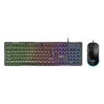 COMBO/GENIUS USB SCORPION KM-GX6 TECLADO K6 Y MOUSE X1 /7 COLORES RGB / COPILOT / DPI 400-3200