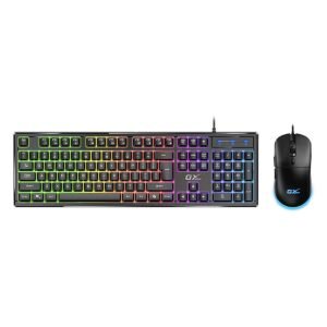 COMBO/GENIUS USB SCORPION KM-GX6 TECLADO K6 Y MOUSE X1 /7 COLORES RGB / COPILOT / DPI 400-3200