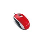 MOUSE USB GENIUS DX-110 ROJO/3 BOTONES/1000DPI/WINDOWS Y MAC