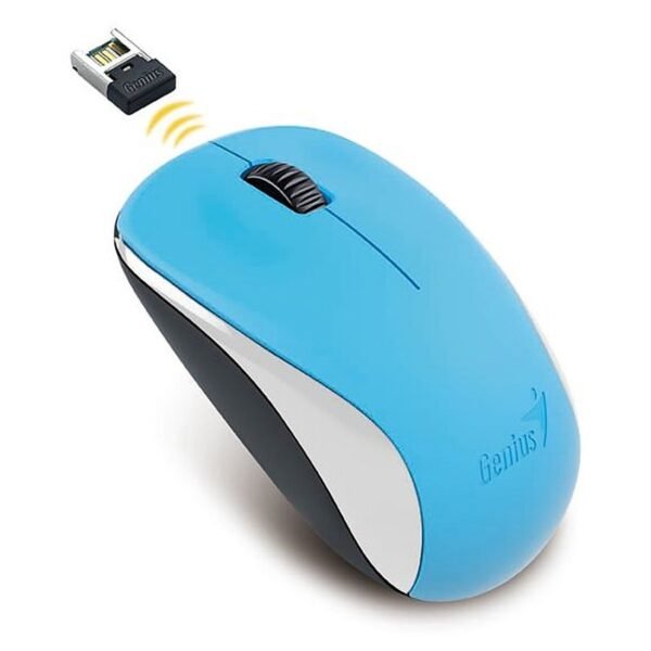 MOUSE GENIUS NX-7000 WIRELESS AZUL / BLUEEYE / RF 2.4GHZ / PILA AA / WIN Y MAC 31030027402