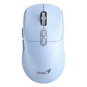 MOUSE GENIUS/NX-8080S WIRELESS Y BT AZUL/AI COPILOT /7 BOTONES /1600 DPI /PILA AA /WIN MAC CHROM