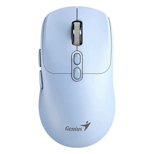 MOUSE GENIUS/NX-8080S WIRELESS Y BT AZUL/AI COPILOT /7 BOTONES /1600 DPI /PILA AA /WIN MAC CHROM