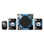 PARLANTE GENIUS GAMING SW-G2.1 1200 / POTENCIA TOTAL 36W RMS / SUBWOOFER 24W / SATELITES 6W X 2 /