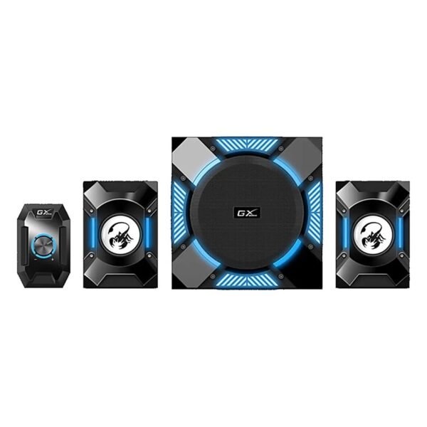 PARLANTE GENIUS GAMING SW-G2.1 1200 / POTENCIA TOTAL 36W RMS / SUBWOOFER 24W / SATELITES 6W X 2 /