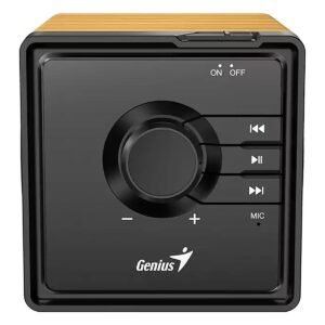 PARLANTE GENIUS/SP-916BT PORTABLE /POTENCIA 6W RMS /BLUETOOTH 5.3 /COLOR MADERA