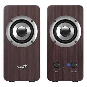 PARLANTE GENIUS/SP-HF400 POTENCIA 10W RMS DARK BROW AC POWER 100 / 240 V