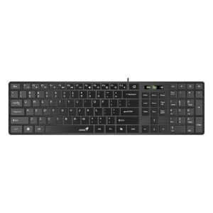 TECLADO GENIUS SLIMSTAR 126 MULTIMEDIA ULTRADELGADO/USB C20
