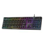 SCORPION GAMING K7 NEGRO USB TECLA COPILOT RGB 10MM PULSACIONES