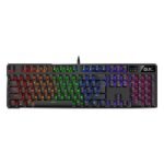 TECLADO GENIUS/GAMING SCORPION K12 MECANICO /NEGRO /RGB /TECLA COPILOT /FULL