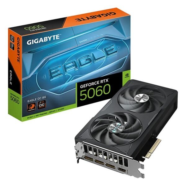 TARJETA DE VIDEO GIGABYTE/GEFORCE RTX 5060 EAGLE OC 8G GDDR7 PCI-E 5.0 9VN5060EO-00-G10