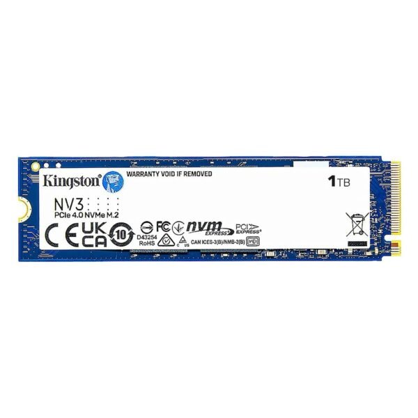 SSD KINGSTON 1TB M.2 2280 SNV3S-1000G PCIe 4.0 x 4 NVMe 6000-4000MB-s NAND 3D