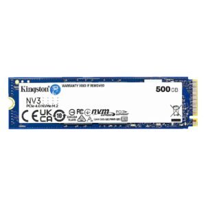 SSD KINGSTON 500GB M.2 2280 SNV3S-500G PCIe 4.0 x 4 NVMe 5000-3000MB-s NAND 3D