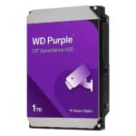 DISCO DURO WESTERN DIGITAL INTERNO 1TB 5400RPM 3.5INC. 24-7 VIDEO VIGILANCIA PURPLE