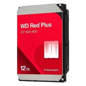 DISCO DURO WESTERN DIGITAL-INTERNO-ROJO PLUS NAS-12TB-7200RPM-SATA 6GB-s CRM 512MB 3.5Inch