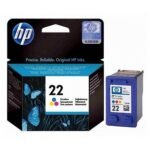 TINTA HPINC 22 TRI-COLOR 1410/3920/3940/1360/2360/F380/4160 165 PAG C9352AL