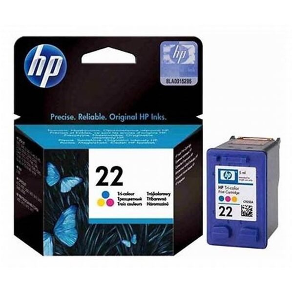TINTA HPINC 22 TRI-COLOR 1410/3920/3940/1360/2360/F380/4160 165 PAG C9352AL