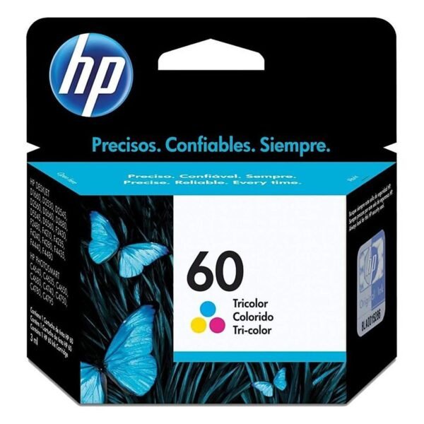 TINTA HPINC 60 TRICOLOR DJ 1660/2660/F4280/F4480/C4780/D110 165 PAG CC643WL