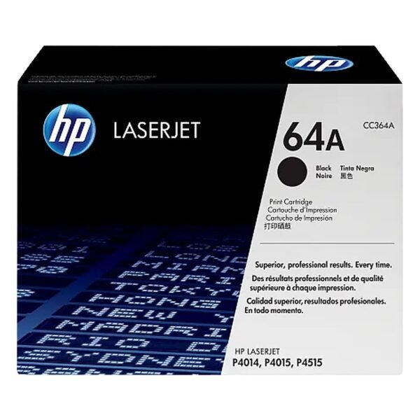 TONER HPINC 64A NEGRO LASERJET 4014/4015/4515 CC364A 10000 PAG