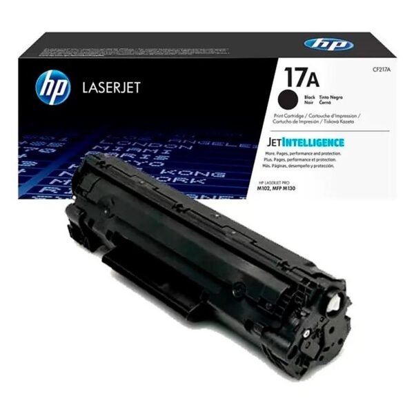 TONER HPINC 17A NEGRO M102A/M102W/M130A 1600 PAG CF217A