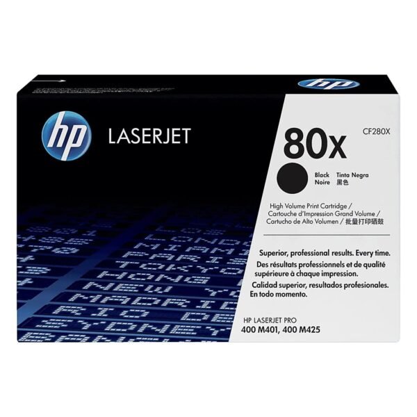 TONER HPINC 80X NEGRO LASEJET M401 6900 PAG CF280X