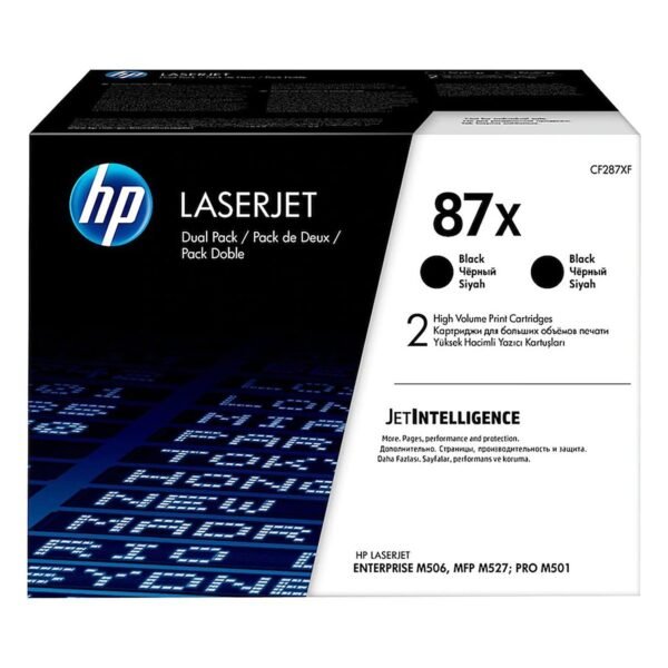TONER HPINC 87X NEGRO LASERJET M501/506/527 18000 PAG CF287X
