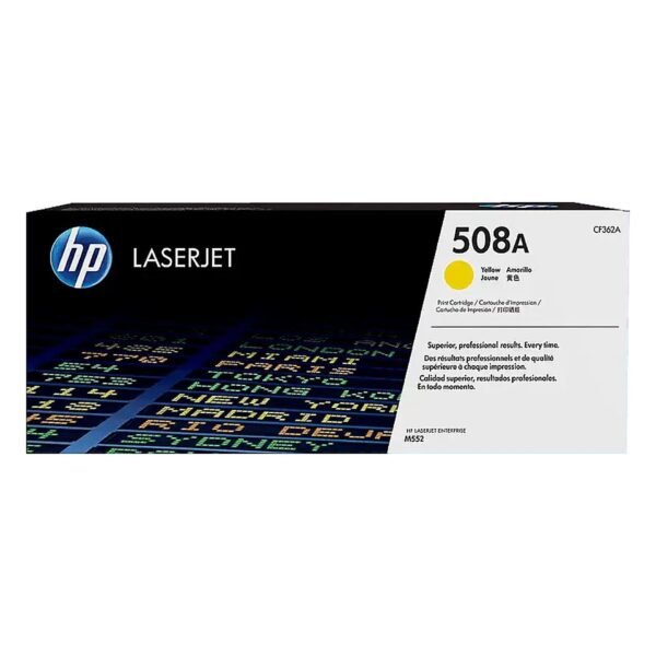TONER HPINC 508A AMARILLO LASERJET M553/577 5000 PAG CF362A