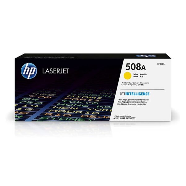 TONER HPINC 508X AMARILLO LASERJET M577/M553 9500 PAG CF362X