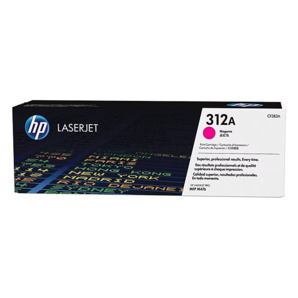 TONER HPINC 312A MAGENTA LASERJET M476N/D/W 2700 PAG CF383A