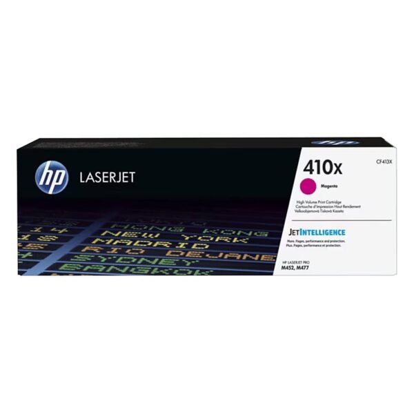 TONER HPINC 410X MAGENTA LASERJET M452/477/377 5000 PAG CF413X