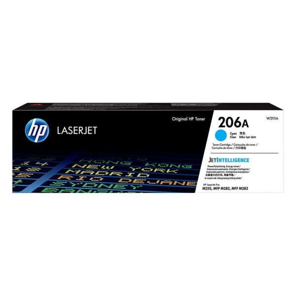 TONER HPINC 206A CYAN LASERJET M255/M282 1250 PAG W2111A