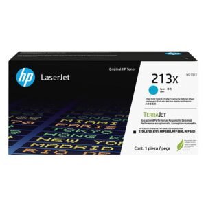 CONSUMIBLE HPINC//TONER 213X CYAN ALTO RENDIMIENTO LASERJET 5700/5800/6700/6800 6000 PAG W2131X