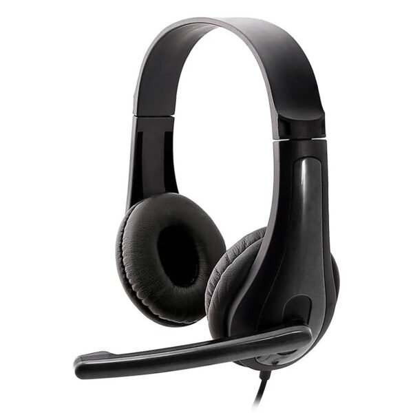 HEADSET ARGOM ARG-HS-0078 CON MICROFONO NEGRO USB 2.0