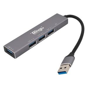 HUB Tengu T-304 USB 3.0 to 4Puertos USB 3.0 5Gbps Silver