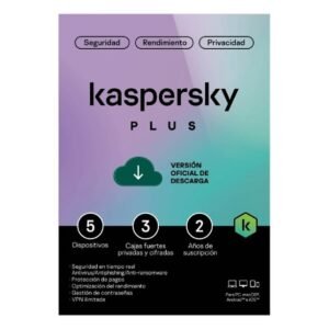 LICENCIA KASPERSKY KL1042DDAFS PLUS / 1 DISPOSITIVO / 1 CUENTA KPM / 1 AÑO / B