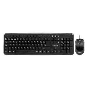 COMBO TECLADO-MOUSE ARGOM ARG-KB-7418 USB NEGRO
