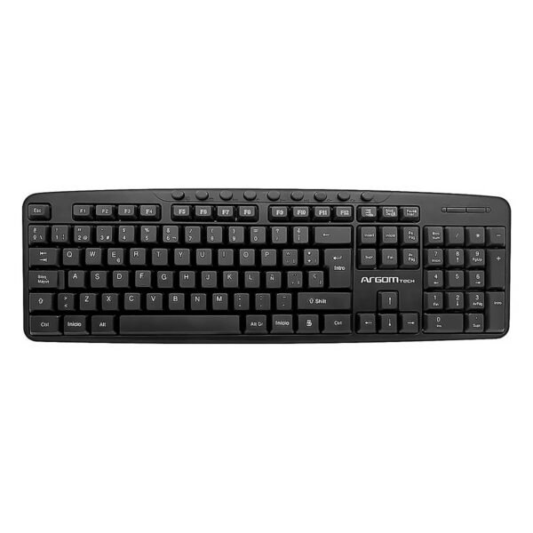 TECLADO ARGOM ARG-KB-7807 USB NEGRO
