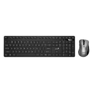 TECLADO - MOUSE GENIUS KM-8216S AI Copilot OPT. WIRELESS SILENCE USB 2.4Hz Black SP