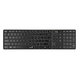 Teclado Genius Dual Wireless-BT SlimStar 7250BT AI Copilot Multimedia SP Black
