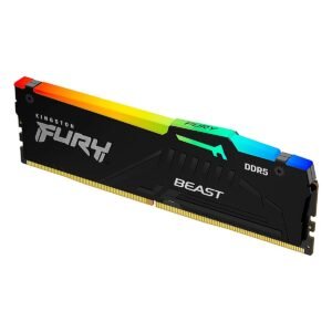 RAM/KINGSTON 16GB DDR5 5600MHZ CL40 FURY BEAST RGB 1.25V