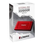 SSD/KINGSTON EXTERNO XS1000 RED 1TB USB 3.2 GEN 2 1050MBX/1000MBS NAND 3D